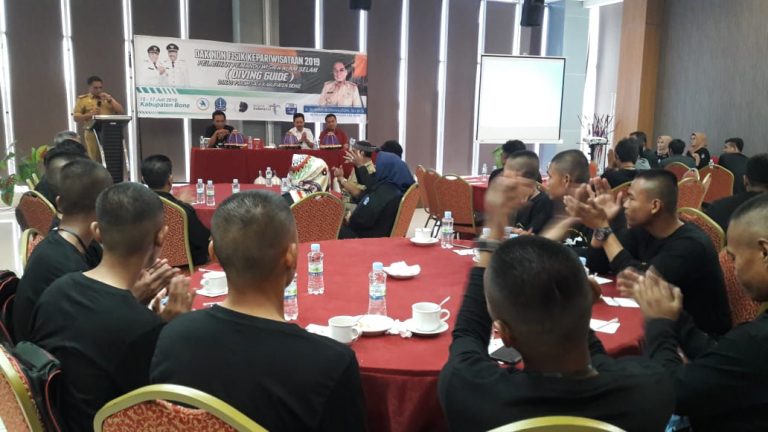 Dinas Pariwisata Bone Gelar Pelatihan Pemandu Wisata Selam
