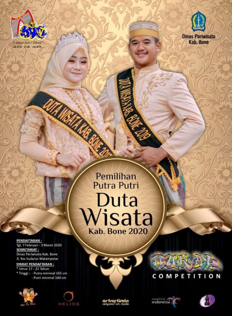 Pemilihan Putra Putri Duta Wisata Kabupaten Bone 2020