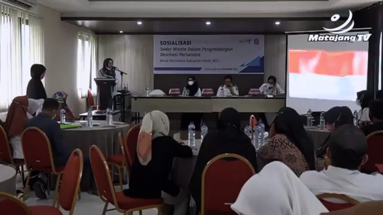 Dinas Pariwisata Kabupaten Bone Menggelar Sosialisasi Sadar Wisata