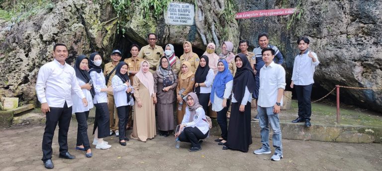 Kunjungan Kerja Kadis Pariwisata Bone ke Kawasan Wisata Bersejarah Goa Mampu